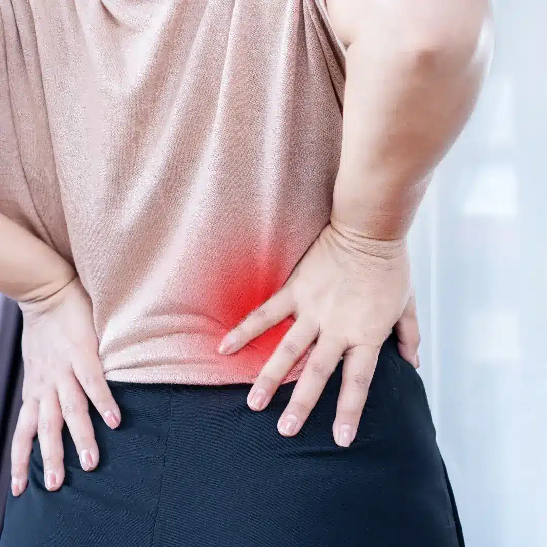 Remedial massage targeting back strain muscles for recovery