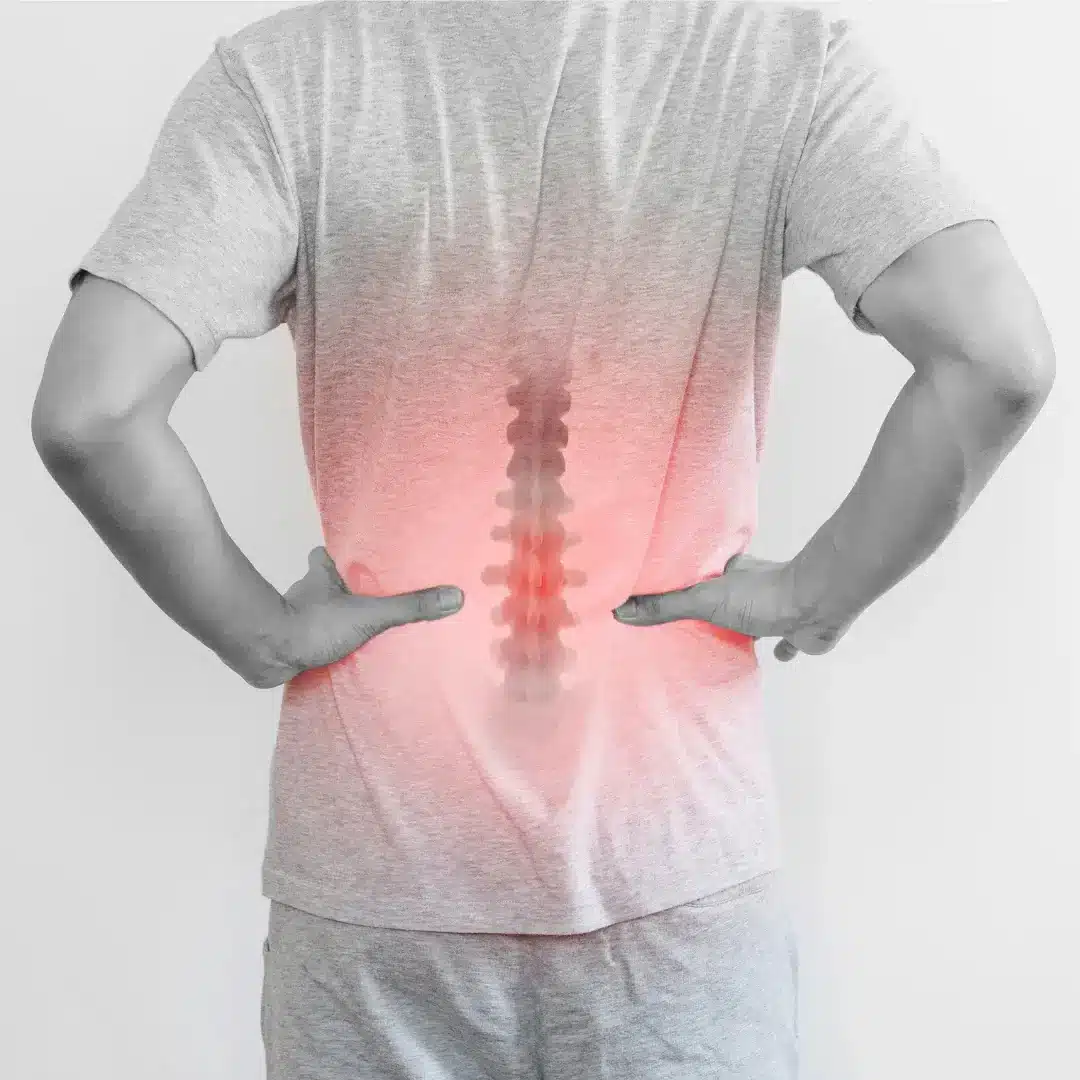 Pain relief massage for mid-back pain management