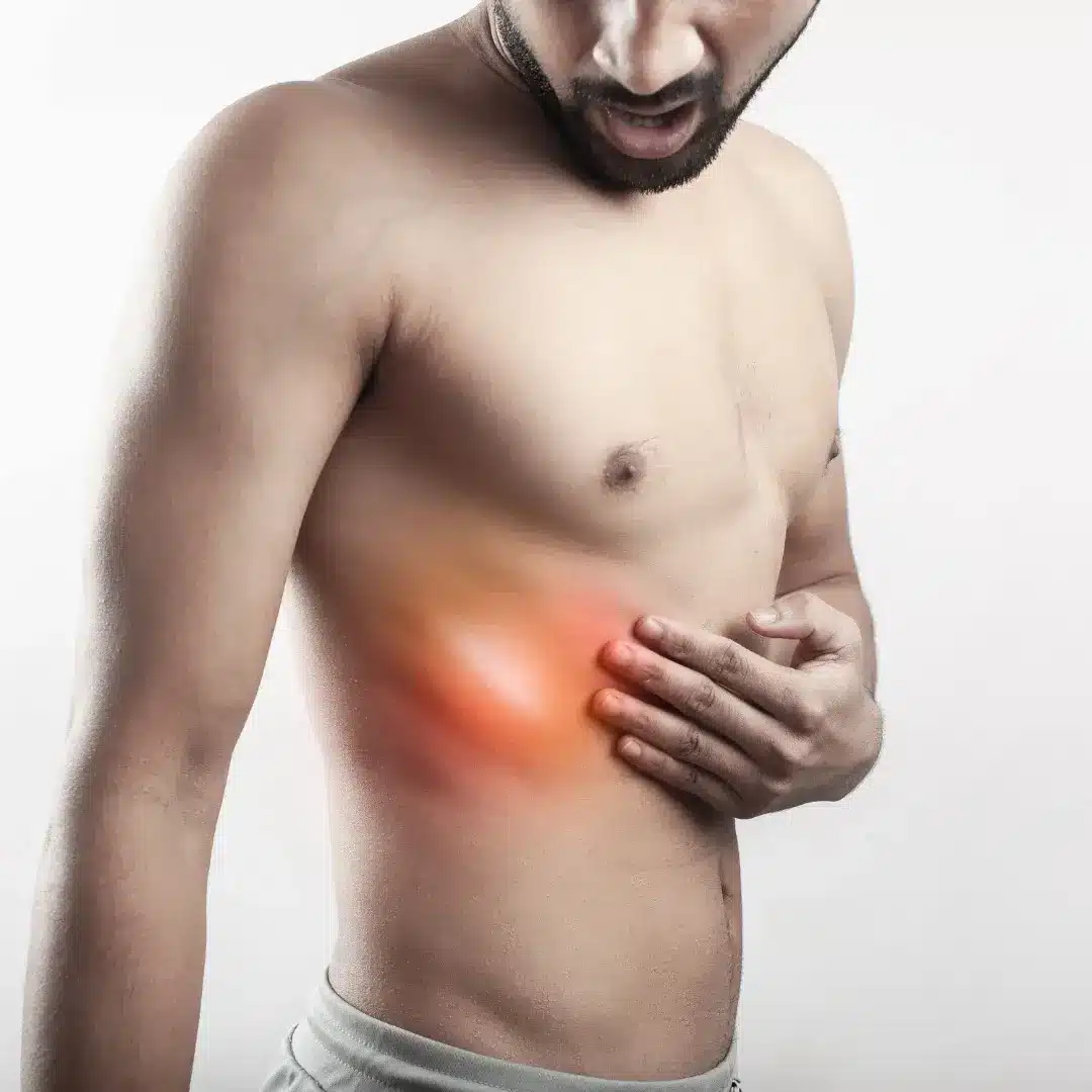 Remedial massage for rib pain and alignment