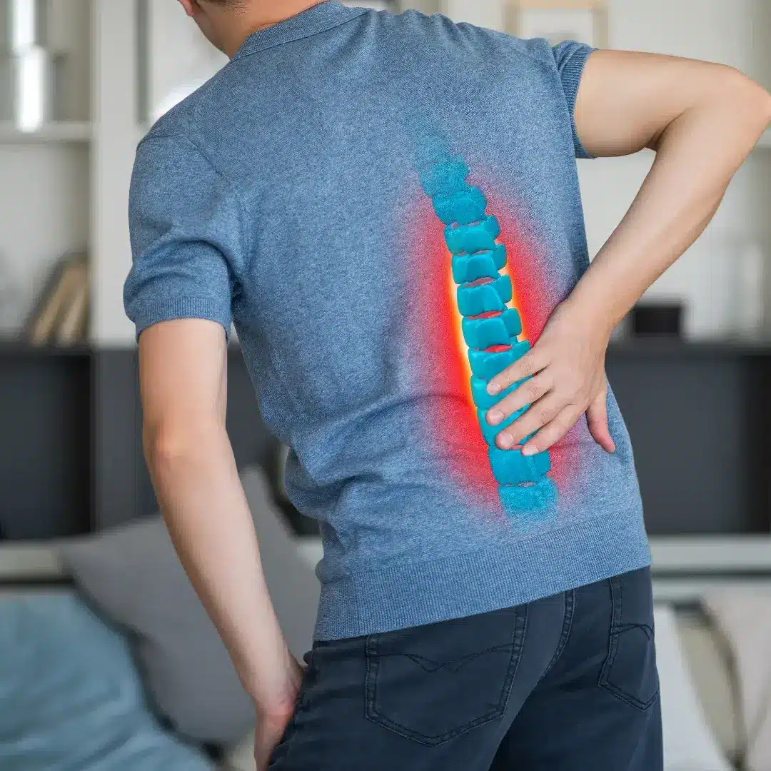 Pain relief massage for spinal arthritis and stiffness